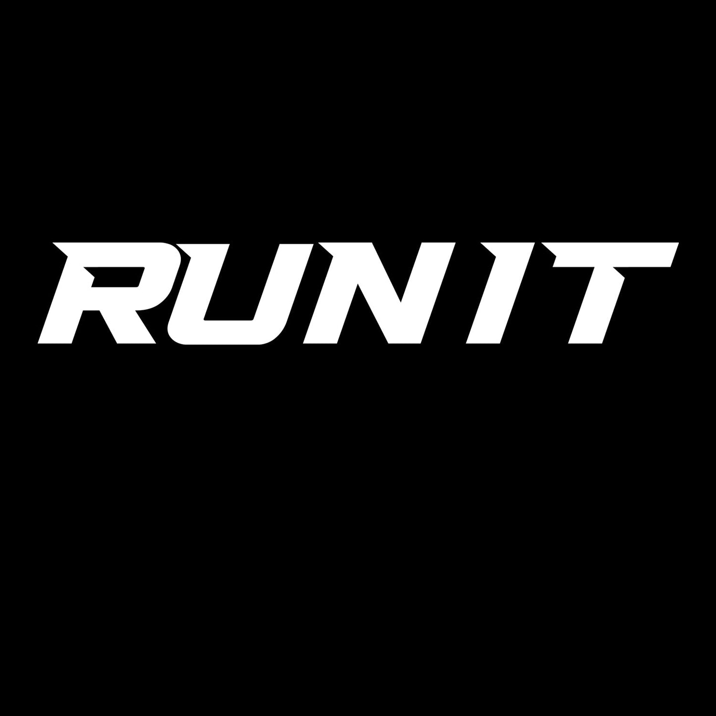 Run It Decal - WHITE