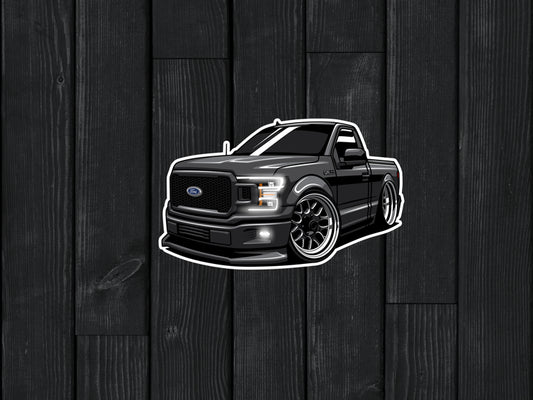 Coyote Cartoon Decal