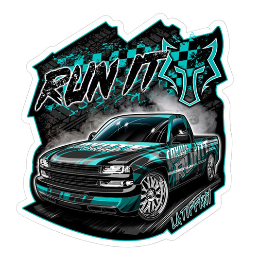 LA TIFFANY DESIGN DECAL
