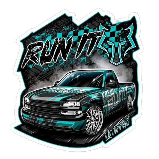 LA TIFFANY DESIGN DECAL